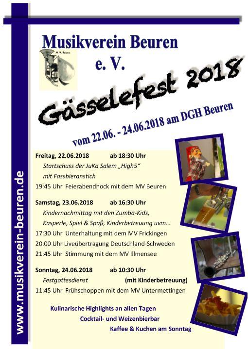 Gässelefest 2018